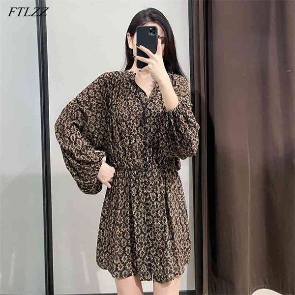 spring women vintage floral print chiffon dress elegant puff sleeve button high waist slim beach short 210430, Black;gray
spring women vintage floral print chiffon dress elegant puff sleeve button high waist slim beach short 210430, Black;gray