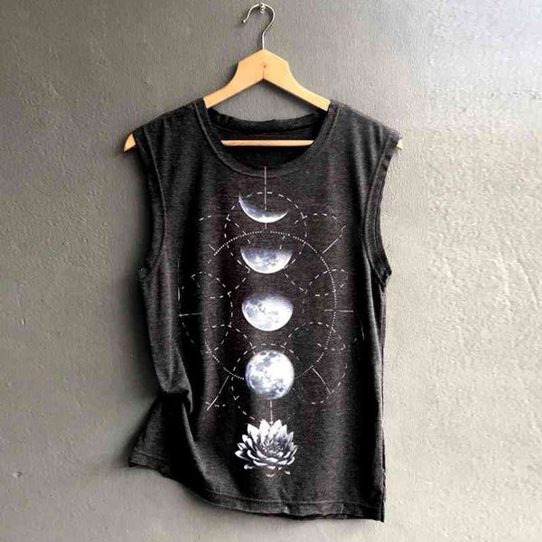 women tank cute graphic tees harajuku moon print o-neck sleeveless vest beach female streetwear female summer loose, White
women tank cute graphic tees harajuku moon print o-neck sleeveless vest beach female streetwear female summer loose, White