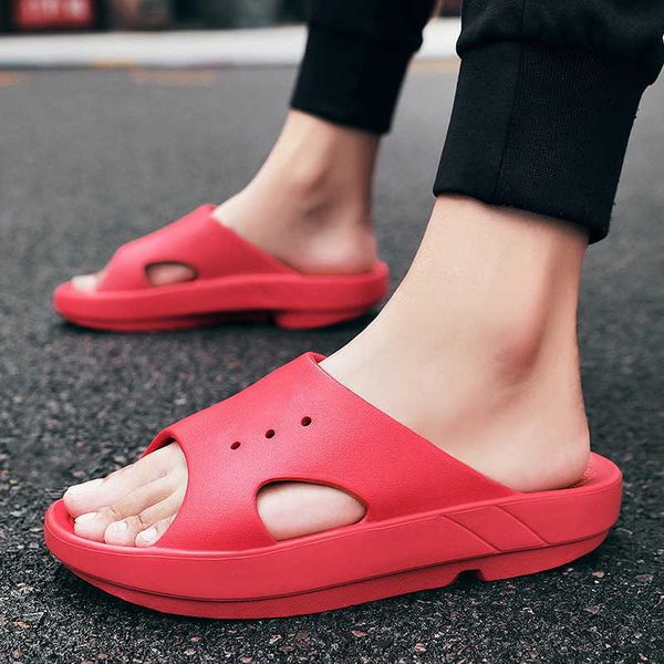 beach couple massage high elastic rubber plastic flip flop anti-skid wear-resistant shock-absorbing cool slippers eva thick bottom beach, Black
beach couple massage high elastic rubber plastic flip flop anti-skid wear-resistant shock-absorbing cool slippers eva thick bottom beach, Black