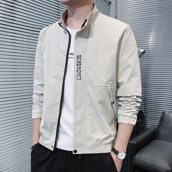 jacket men's 2021 spring and autumn korean slim fit youth collar trend casual, Black;brown
jacket men's 2021 spring and autumn korean slim fit youth collar trend casual, Black;brown