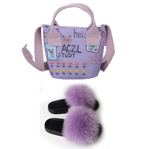 women shoes extra fluffy snug slippers and handbags furry comfortable sandals bags real fur slides with jelly purse sets, Black
women shoes extra fluffy snug slippers and handbags furry comfortable sandals bags real fur slides with jelly purse sets, Black