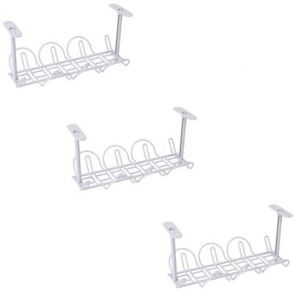 promotion 3 pack under desk cable management tray- 12.6 x 6.7 inches organizer for wire sturdy metal cabl kitchen storage & organization
promotion 3 pack under desk cable management tray- 12.6 x 6.7 inches organizer for wire sturdy metal cabl kitchen storage & organization