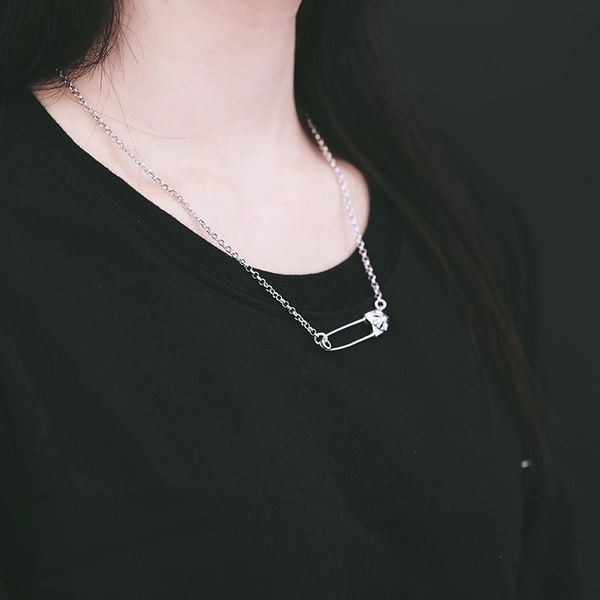special offer 75%off outlet silver croquet fashion cross necklace japanese and korean fresh personality female pin pendant clavicle chain
special offer 75%off outlet silver croquet fashion cross necklace japanese and korean fresh personality female pin pendant clavicle chain