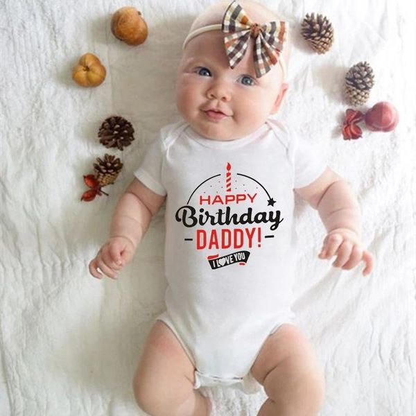 rompers happy birthday daddy i love you funny born baby bodysuits onesie grow for infant toddler boys girls jumpsuit clothes, Blue
rompers happy birthday daddy i love you funny born baby bodysuits onesie grow for infant toddler boys girls jumpsuit clothes, Blue