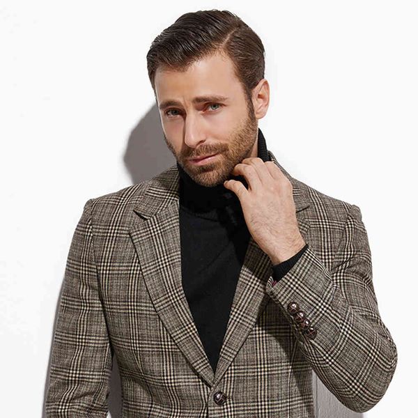 men's suits & blazers tweed jacket fashion design grey plaid blazer custom made warm wool blend tailored slim brown gray, White;black
men's suits & blazers tweed jacket fashion design grey plaid blazer custom made warm wool blend tailored slim brown gray, White;black