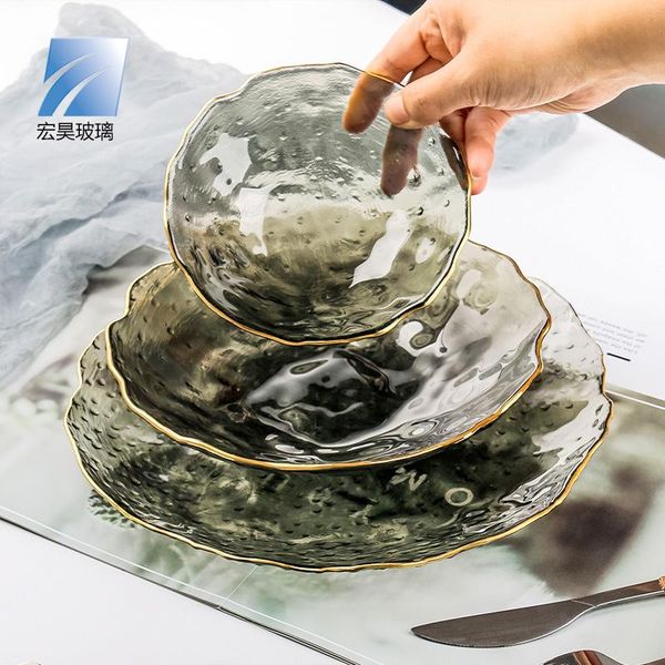 japanese-style jinbyon glass plate home lace fruit and vegetable restaurant steak tray shallow dumpling dishes & plates
japanese-style jinbyon glass plate home lace fruit and vegetable restaurant steak tray shallow dumpling dishes & plates