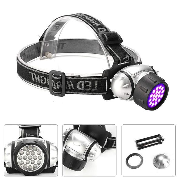 purple 19 led headlamp ultraviolet 395nm uv headlights 3* battery camping hunting head torch light lamp headlamps
purple 19 led headlamp ultraviolet 395nm uv headlights 3* battery camping hunting head torch light lamp headlamps