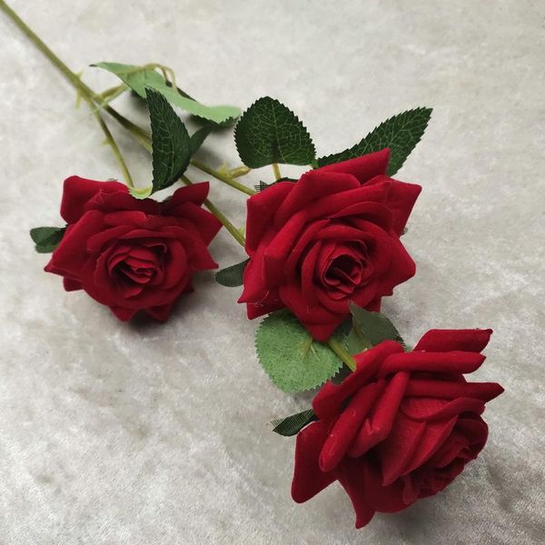 decorative flowers & wreaths 5pcs simulation 3-head curled velvet rose artificial for home decoration crafts roses wedding table bouquet fak
decorative flowers & wreaths 5pcs simulation 3-head curled velvet rose artificial for home decoration crafts roses wedding table bouquet fak