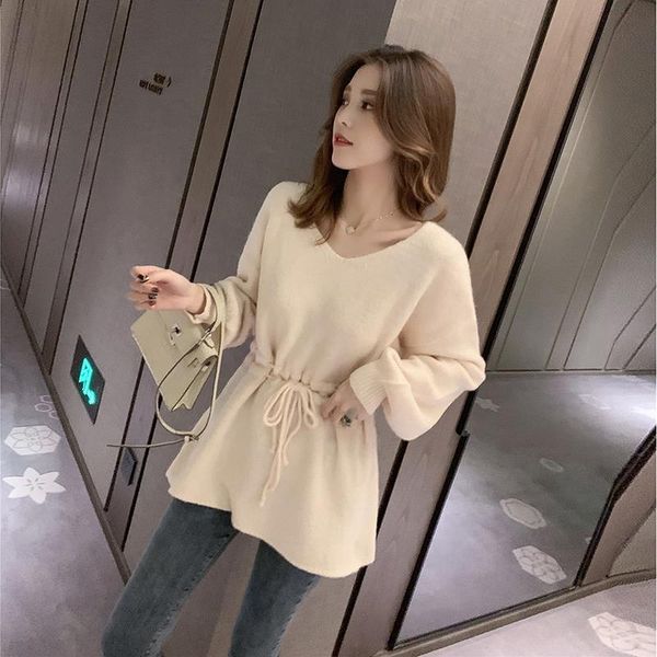 women's sweaters 2021 autumn and winter super large size comfortable warm loose knitted drawstring temperament lady knitting bigger, White;black
women's sweaters 2021 autumn and winter super large size comfortable warm loose knitted drawstring temperament lady knitting bigger, White;black