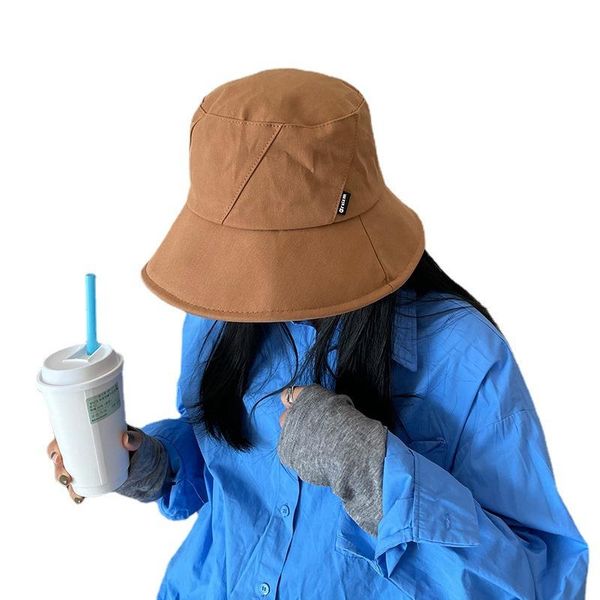 wide brim hats hypotenuse side label solid sun bucket for women spring summer fashion panama caps fishing black cotton fisherman's hat, Blue;gray
wide brim hats hypotenuse side label solid sun bucket for women spring summer fashion panama caps fishing black cotton fisherman's hat, Blue;gray