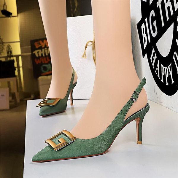 sandals plus size 43 women 7.5cm high heels slingback lady buckle leather stripper sandles wedding bridal low green shoes, Black
sandals plus size 43 women 7.5cm high heels slingback lady buckle leather stripper sandles wedding bridal low green shoes, Black