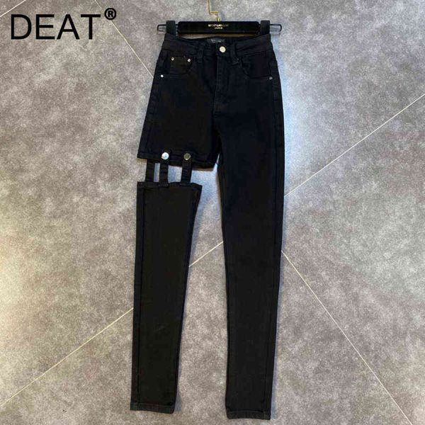 deat autumn arrivals high waist hollow out black denim long pencil pants women streetwear jeans mk110 211129, Blue
deat autumn arrivals high waist hollow out black denim long pencil pants women streetwear jeans mk110 211129, Blue