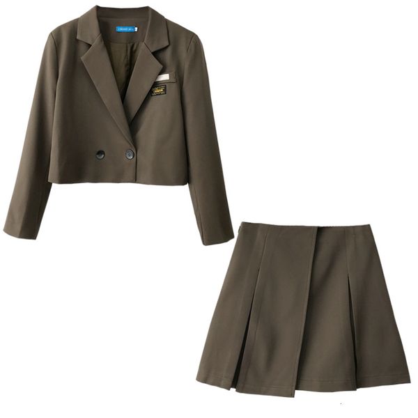 2021 casual korean spring preppy style 2 elegant girly ensemble loose long blazer + high waist mini skirt suits laxi, Black
2021 casual korean spring preppy style 2 elegant girly ensemble loose long blazer + high waist mini skirt suits laxi, Black
