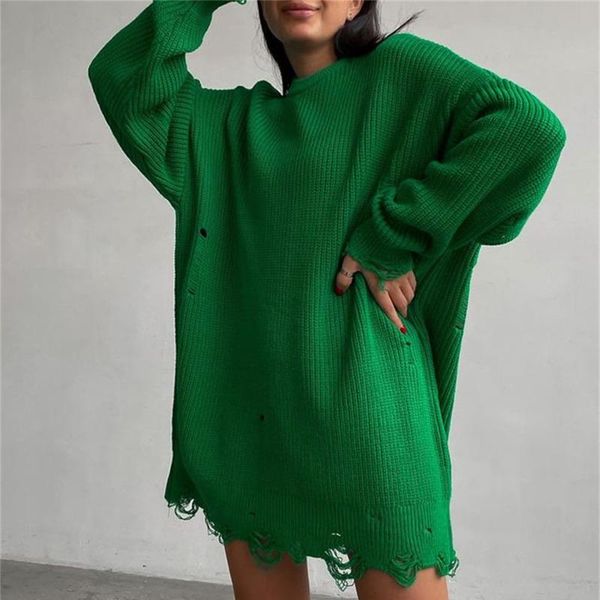 women's sweaters casual oversized green knitted pullover women 2021 autumn loose o neck jumpers hole streetwear winter, White;black
women's sweaters casual oversized green knitted pullover women 2021 autumn loose o neck jumpers hole streetwear winter, White;black