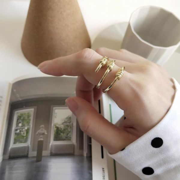 cluster rings real 925 sterling silver custom ring nordic simple three-ring 18k gold for women engagement, wedding fine fashion jewelry, Golden;silver
cluster rings real 925 sterling silver custom ring nordic simple three-ring 18k gold for women engagement, wedding fine fashion jewelry, Golden;silver