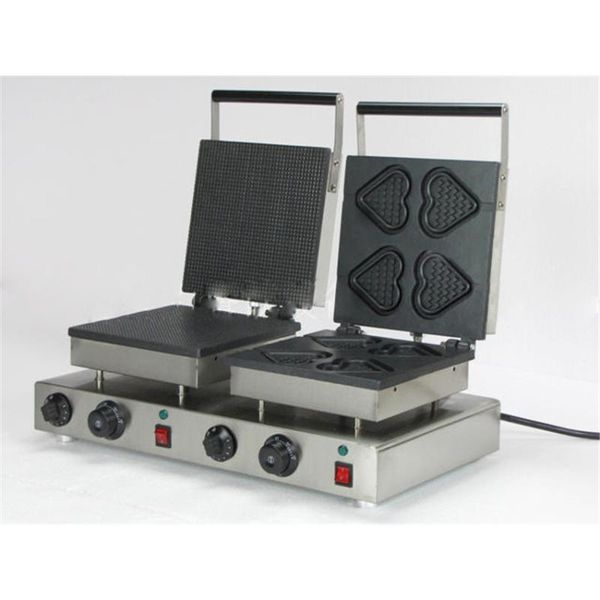 bread makers np-578 double heads waffle machine hearts + ice cream shell style electric maker stainless steel
bread makers np-578 double heads waffle machine hearts + ice cream shell style electric maker stainless steel