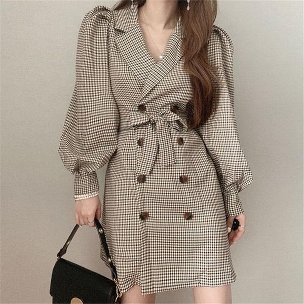 spring girls dress women plaid cotton long sleeve dresses female womens vintage party boho robe femme vestido autumn casual, Black;gray
spring girls dress women plaid cotton long sleeve dresses female womens vintage party boho robe femme vestido autumn casual, Black;gray