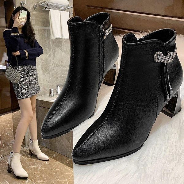 boots 2021 fashion high heels women party shoes elegant ladies winter square ankle botas black beige a3095
boots 2021 fashion high heels women party shoes elegant ladies winter square ankle botas black beige a3095