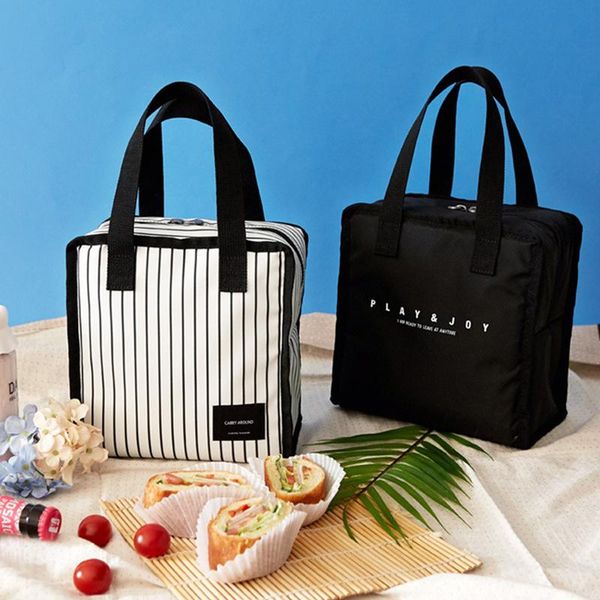 insulated lunch bag for women man kids picnic to keep cold student school box storage bags
insulated lunch bag for women man kids picnic to keep cold student school box storage bags