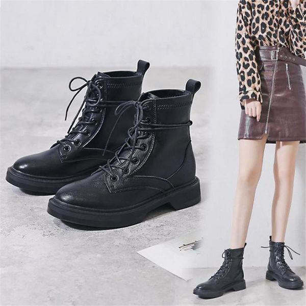 boots women's leather autumn 2021 british wind locomotive thick soled short e, Black
boots women's leather autumn 2021 british wind locomotive thick soled short e, Black