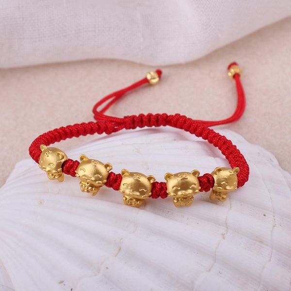 charm bracelets 2022 year gold plated tiger red rope chain forbraid bracelet, Golden;silver
charm bracelets 2022 year gold plated tiger red rope chain forbraid bracelet, Golden;silver