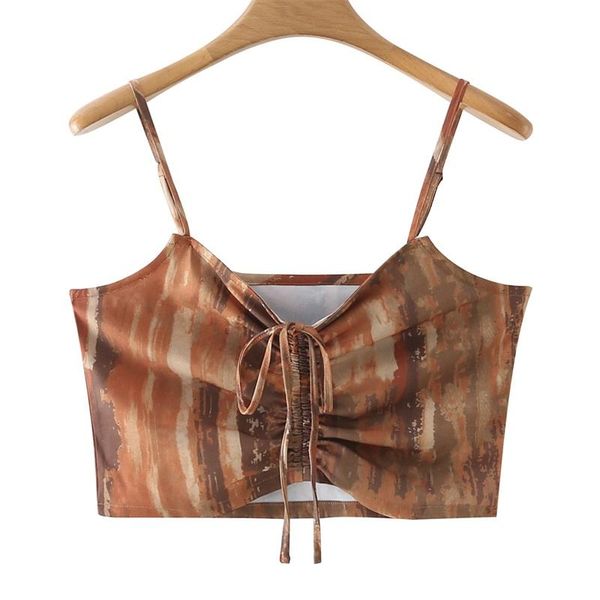 women's blouses & shirts traf women fashion summer 2021 sleeveless sling lace-up wrapped pullover shirt streetwear, White
women's blouses & shirts traf women fashion summer 2021 sleeveless sling lace-up wrapped pullover shirt streetwear, White
