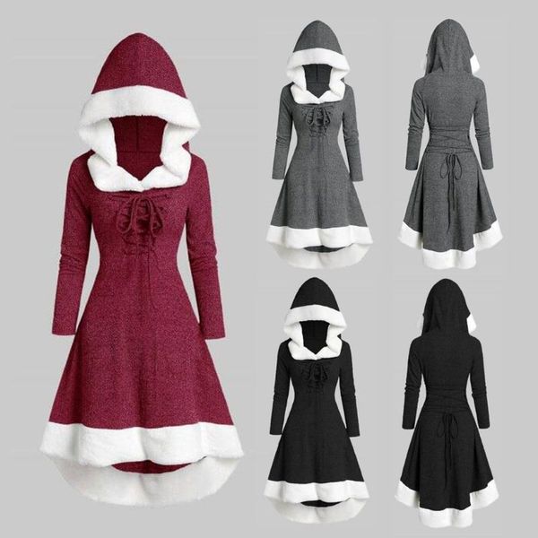casual dresses womens winter dress sweater fur woolen hoodie christmas cosplay robe femme red black ropa mujer, Black;gray
casual dresses womens winter dress sweater fur woolen hoodie christmas cosplay robe femme red black ropa mujer, Black;gray