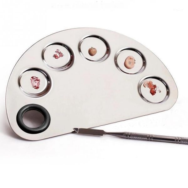 makeup sets wholesale- stainless steel cosmetic color mixing palette spatula eye shadow face art tool1
makeup sets wholesale- stainless steel cosmetic color mixing palette spatula eye shadow face art tool1