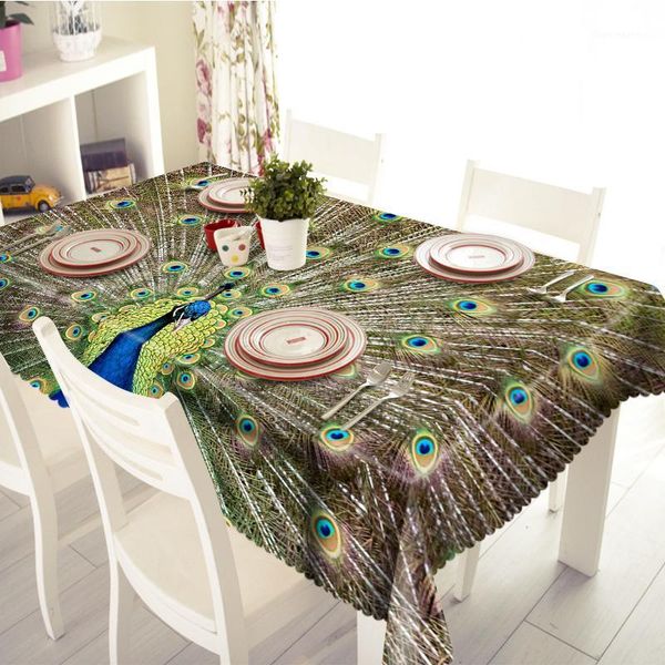 beautiful peacock open 3d tablecloth pattern polyester cotton dust outdoor el home decor table cloth custom1
beautiful peacock open 3d tablecloth pattern polyester cotton dust outdoor el home decor table cloth custom1