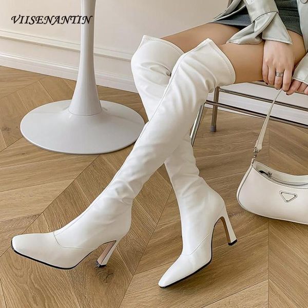 boots autumn and winter over-the-knee boots, stretch white stitching square-toe stiletto high-heeled stitching, thin, Black
boots autumn and winter over-the-knee boots, stretch white stitching square-toe stiletto high-heeled stitching, thin, Black