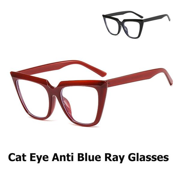 sunglasses cat eye anti blue light glasses for women square big spectacle frame daily decoration replaceable lens, White;black
sunglasses cat eye anti blue light glasses for women square big spectacle frame daily decoration replaceable lens, White;black