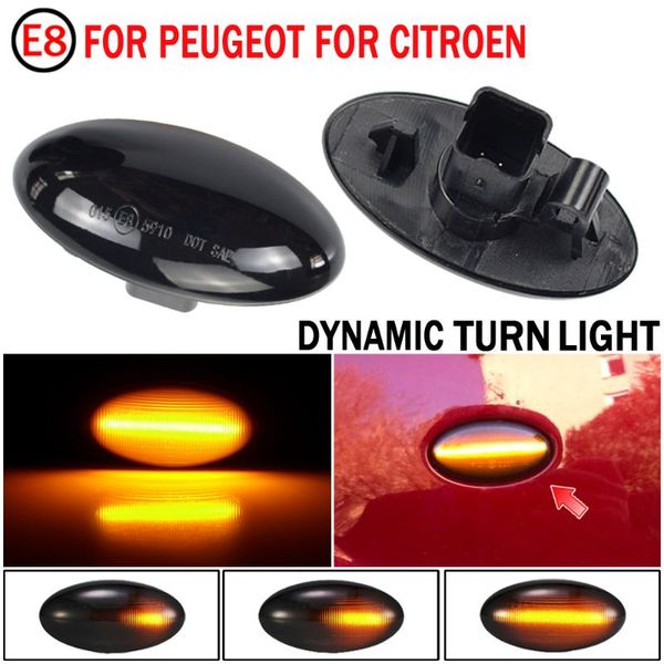 2pcs dynamic flashing led side marker turn signal light for 307 206 607 407 1007 107 partner traveller indicator lamp emergency lights
2pcs dynamic flashing led side marker turn signal light for 307 206 607 407 1007 107 partner traveller indicator lamp emergency lights