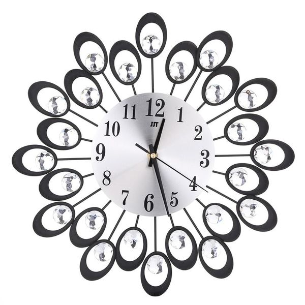 wall clocks 1pc practical metal clock iron art european style diamond flower for coffee shop hall
wall clocks 1pc practical metal clock iron art european style diamond flower for coffee shop hall