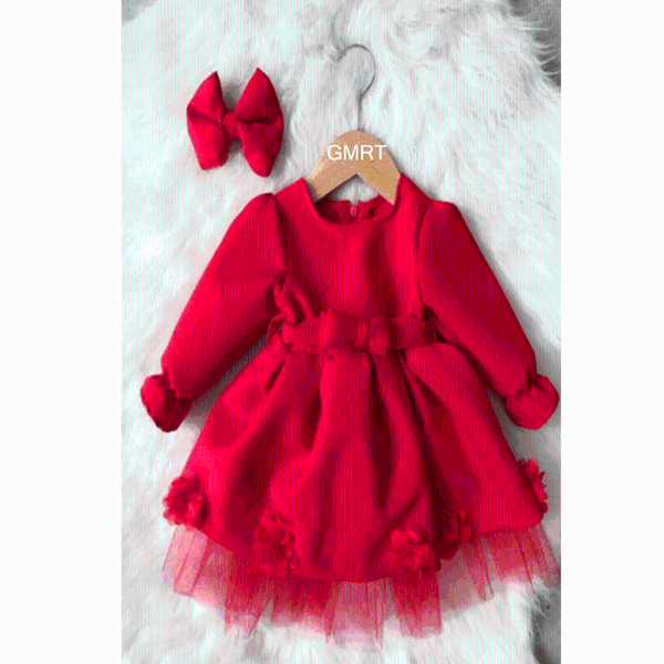 girl's dresses baby girl red long sleeve dress & buckle gift - clothing designs fashion design 0-3 ages, Red;yellow
girl's dresses baby girl red long sleeve dress & buckle gift - clothing designs fashion design 0-3 ages, Red;yellow