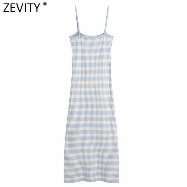 zevity women fashion striped print casual slim knitting sling dress female chic summer spaghetti strap vestido ds8283 210603, Black;gray
zevity women fashion striped print casual slim knitting sling dress female chic summer spaghetti strap vestido ds8283 210603, Black;gray