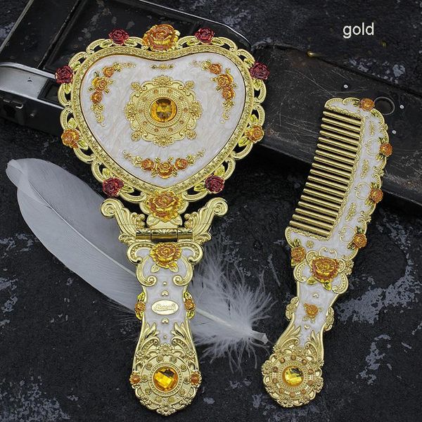 mirrors european castle-style dressing mirror birthday creative gift cosmetic retro-classical carry-on comb set
mirrors european castle-style dressing mirror birthday creative gift cosmetic retro-classical carry-on comb set