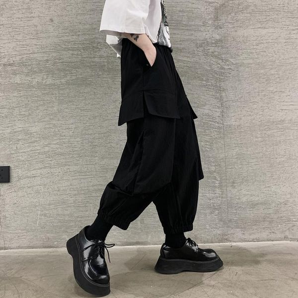 cargo pants korea men hip hop casual baggy harem trouser multi pockets cotton male jogger sweatpants streetwear men's, Black
cargo pants korea men hip hop casual baggy harem trouser multi pockets cotton male jogger sweatpants streetwear men's, Black