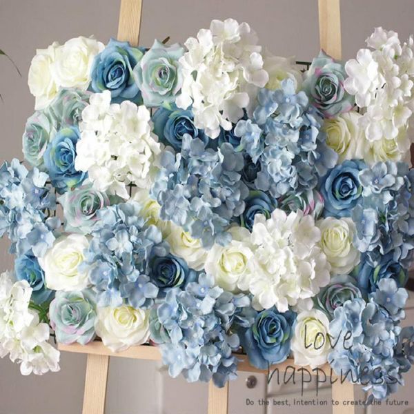 decorative flowers & wreaths 10pcs 40cm*60cm artificial silk white with sky blue hydrangea rose flower wall wedding decoration home deor par
decorative flowers & wreaths 10pcs 40cm*60cm artificial silk white with sky blue hydrangea rose flower wall wedding decoration home deor par