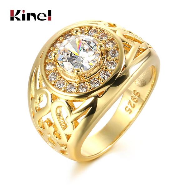 cluster rings kinel big wide wedding men fashion dubai yellow gold color white cubic zirconia for women boho retro jewelry, Golden;silver
cluster rings kinel big wide wedding men fashion dubai yellow gold color white cubic zirconia for women boho retro jewelry, Golden;silver