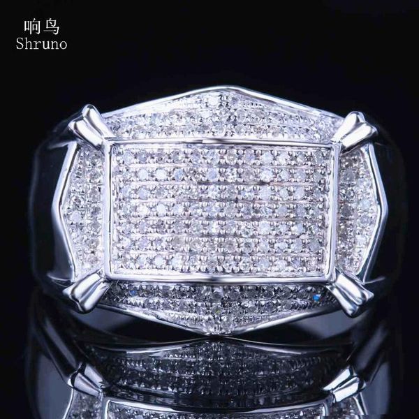 cluster rings shruno diamond men ring sterling silver 925 0.55ct 100% genuine natural diamonds engagement men's trendy fine jewelry par, Golden;silver
cluster rings shruno diamond men ring sterling silver 925 0.55ct 100% genuine natural diamonds engagement men's trendy fine jewelry par, Golden;silver