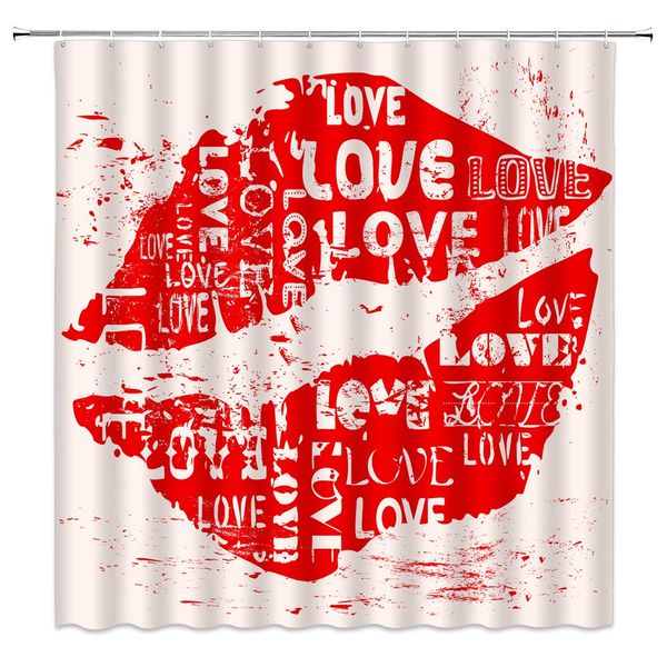 lips shower curtain valentine's day love theme red girlish lip print pink graffiti background,70x70 inch polyester fabric
lips shower curtain valentine's day love theme red girlish lip print pink graffiti background,70x70 inch polyester fabric