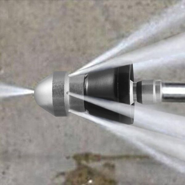1/4inch powerful thread pressure drain washer nozzle quick connect spray pipe dredging sewer cleaner 1 forward 6 rear 3 jet watering equipme
1/4inch powerful thread pressure drain washer nozzle quick connect spray pipe dredging sewer cleaner 1 forward 6 rear 3 jet watering equipme