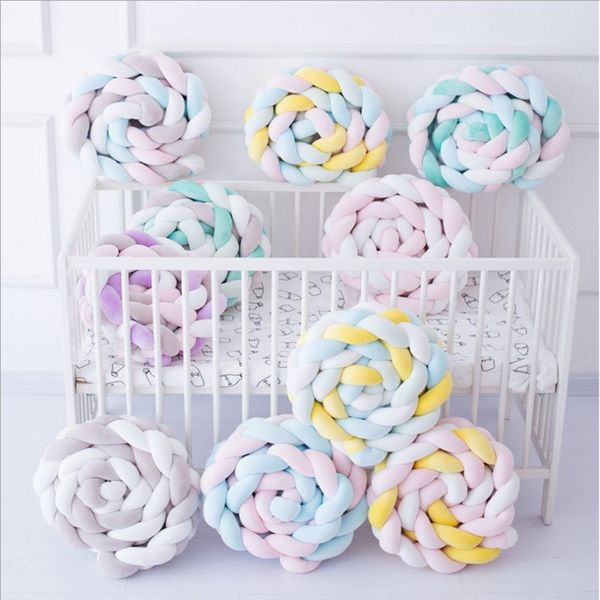 1m/2m/3m/4m length nordic knot newborn bumper knot long knotted braid pillow bebe baby bed bumper in the crib infant room decor
1m/2m/3m/4m length nordic knot newborn bumper knot long knotted braid pillow bebe baby bed bumper in the crib infant room decor