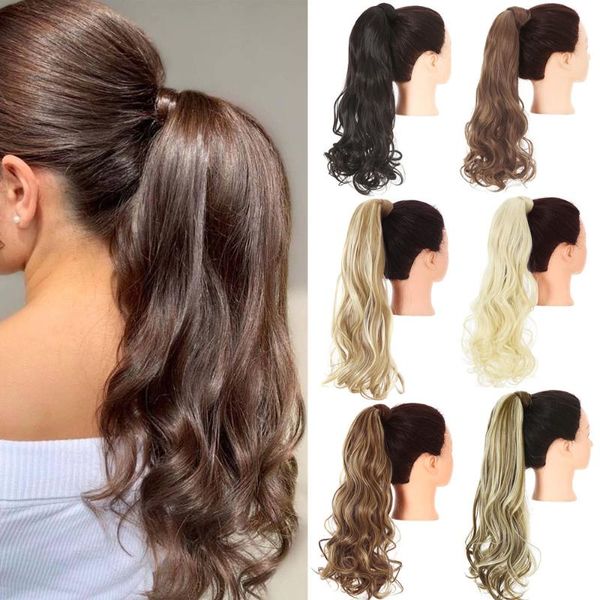 synthetic wigs 24" natural wave hair ponytail hairpiece clip-in pony tail for women heat resistant wrap around piece, Black
synthetic wigs 24" natural wave hair ponytail hairpiece clip-in pony tail for women heat resistant wrap around piece, Black