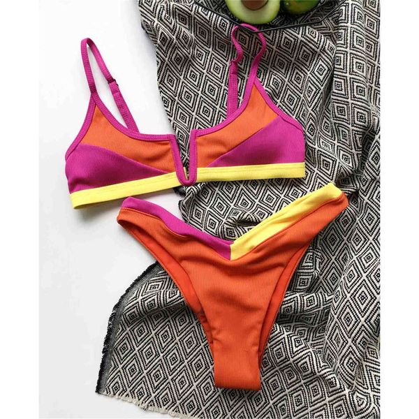 splicing v shaped bikini female swimsuit women swimwear two-pieces bikini set mid waist bather bathing suit swim lady k2839
splicing v shaped bikini female swimsuit women swimwear two-pieces bikini set mid waist bather bathing suit swim lady k2839