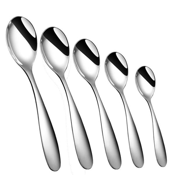 5pcs/set stirring simple spoon creative diffrent size round coffee tea spoons set korean stainless steel
5pcs/set stirring simple spoon creative diffrent size round coffee tea spoons set korean stainless steel