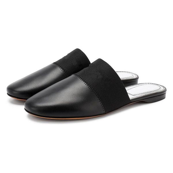 slippers -2021 leather fashion half muller shoes outdoor no heel lazy flat sandals and, Black
slippers -2021 leather fashion half muller shoes outdoor no heel lazy flat sandals and, Black