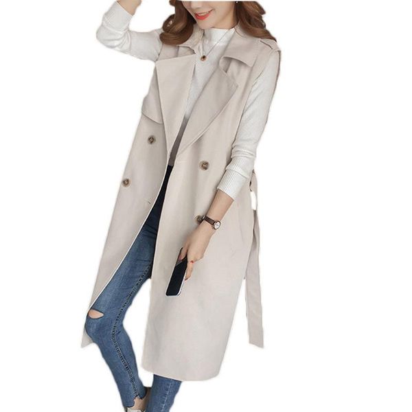 women's vests casual loose sleeveless vest women long windbreaker jacket spring 2021 korean double-breasted ladies waistcoat f323, Black;white
women's vests casual loose sleeveless vest women long windbreaker jacket spring 2021 korean double-breasted ladies waistcoat f323, Black;white