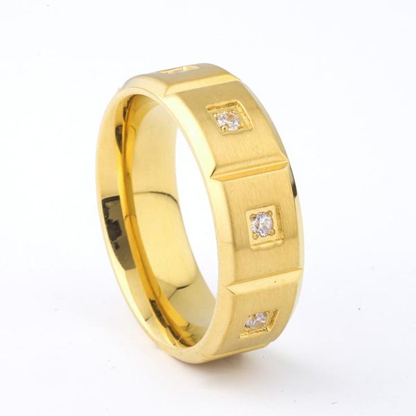 wedding rings 2021 usa style men's and women's fashion jewelry gold color 8mm band finger ring marriage anniversary gift, Slivery;golden
wedding rings 2021 usa style men's and women's fashion jewelry gold color 8mm band finger ring marriage anniversary gift, Slivery;golden