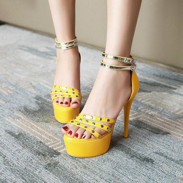 summer super high heels shoes woman sandals women wedding party ankle strap ladies large size 34-43, Black
summer super high heels shoes woman sandals women wedding party ankle strap ladies large size 34-43, Black